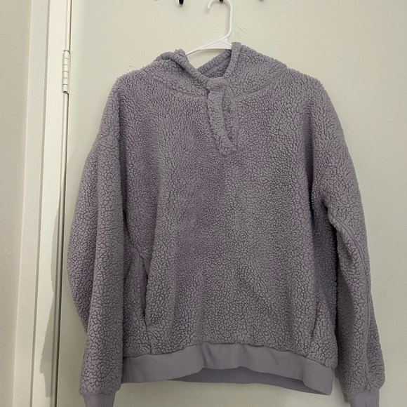 Jackets & Blazers - SHERPA LAVENDER JACKET